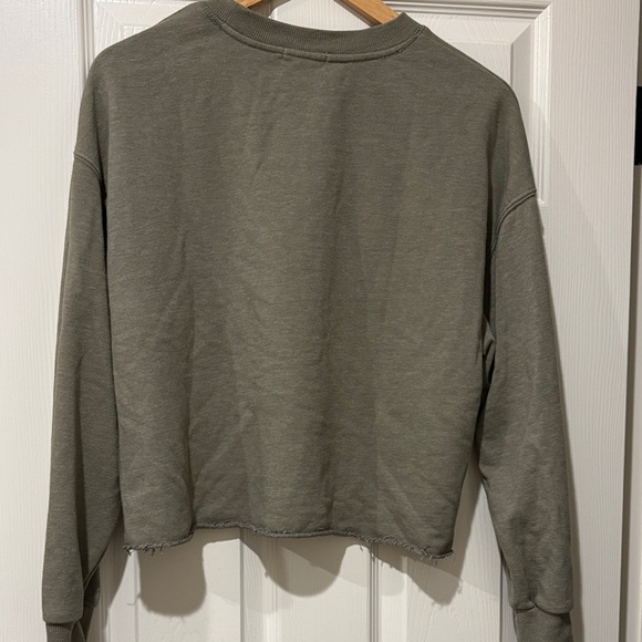 Z Supply Olive Green Sweatshirt - Picture 6 of 6